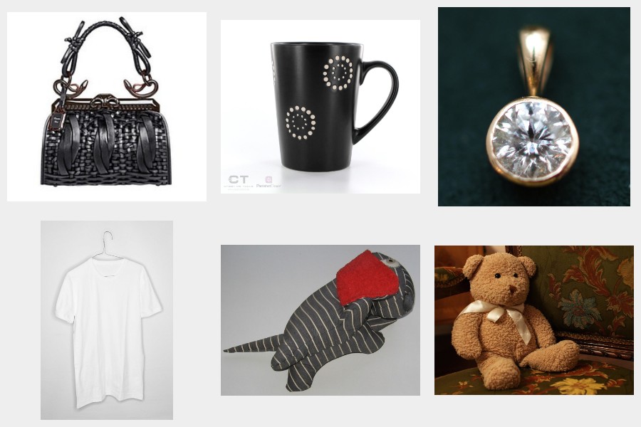 before: product photos in different sizes and aspect ratios