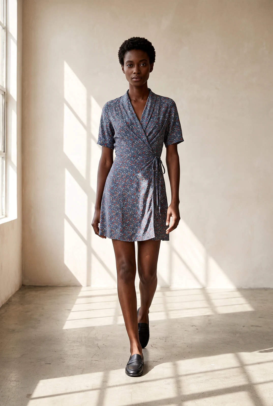 Simple dresses · AI-generated model