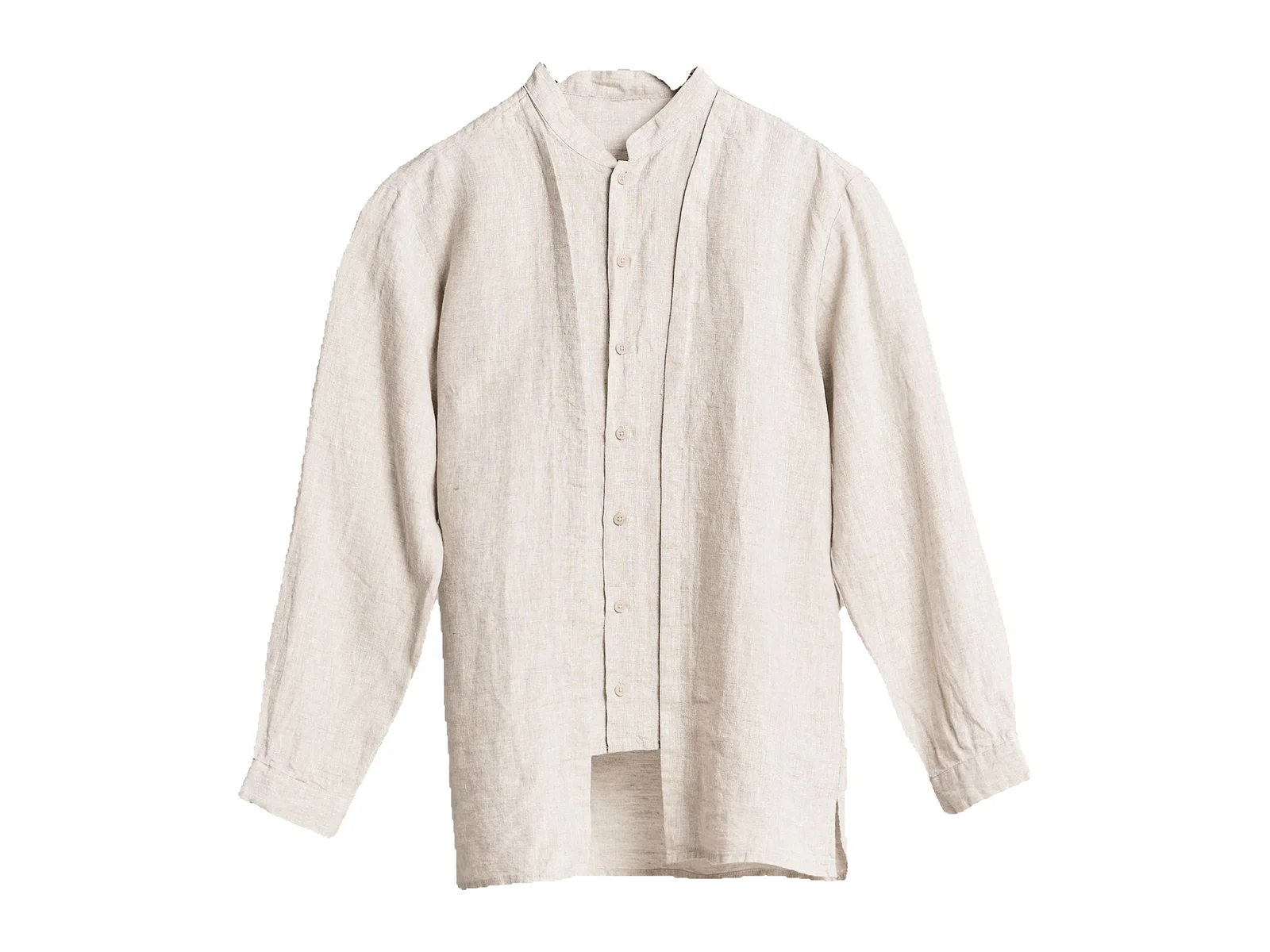 same ivory shirt on white in an Etsy landscape crop